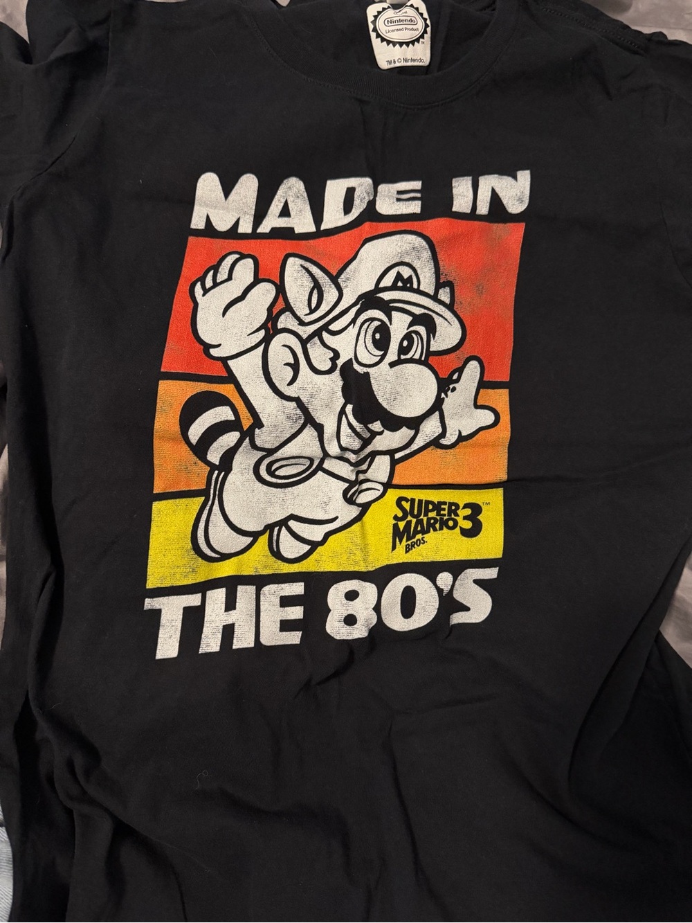 Super Mario 3 tshirt